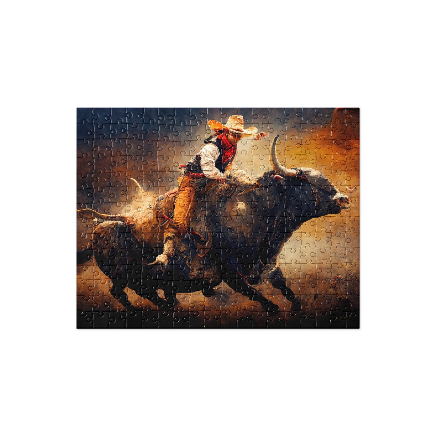 Blazing Bull ~Jigsaw Puzzle