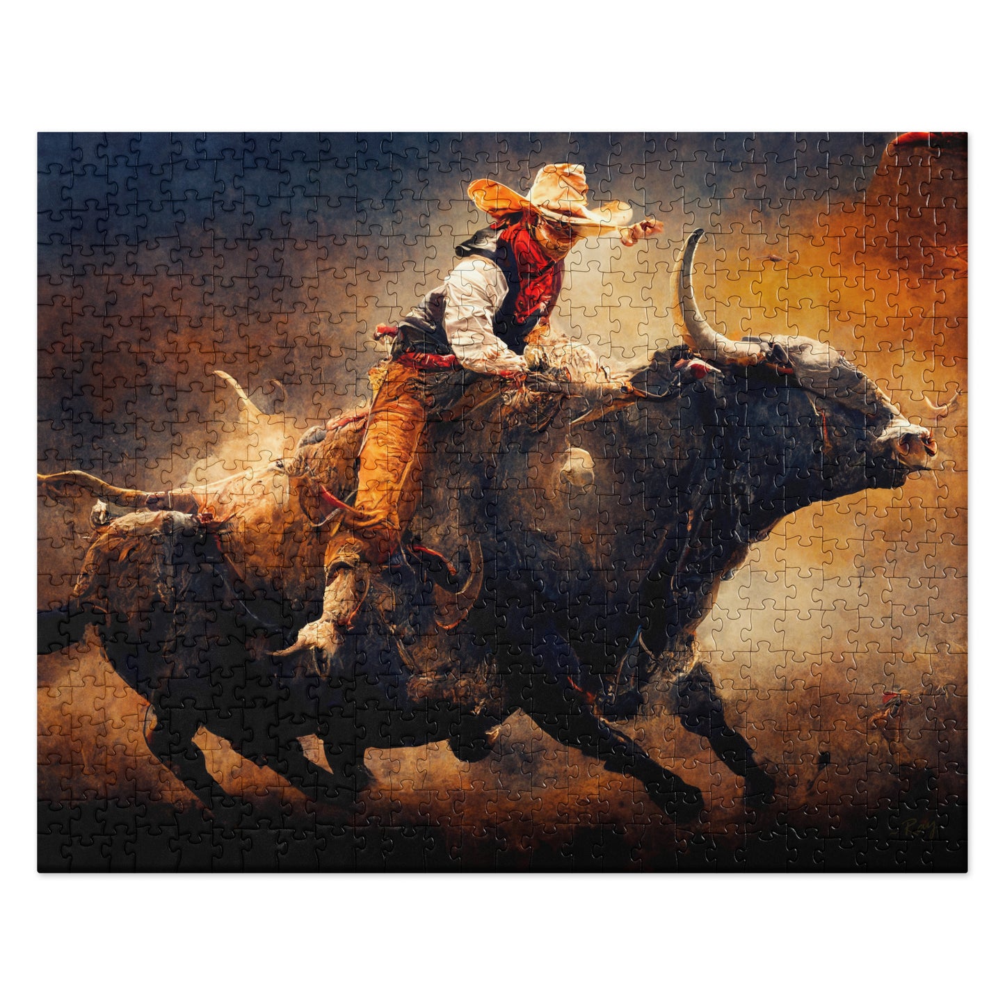 Blazing Bull ~Jigsaw Puzzle