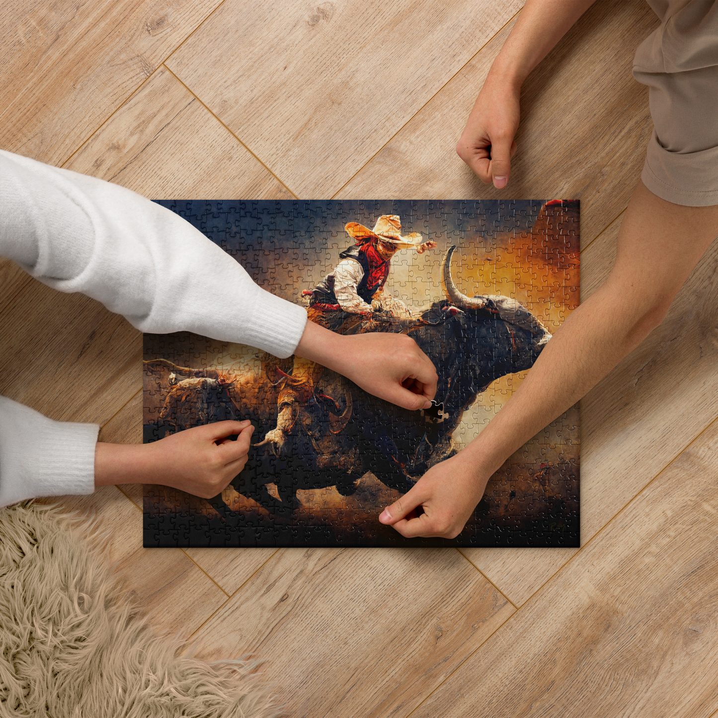 Blazing Bull ~Jigsaw Puzzle