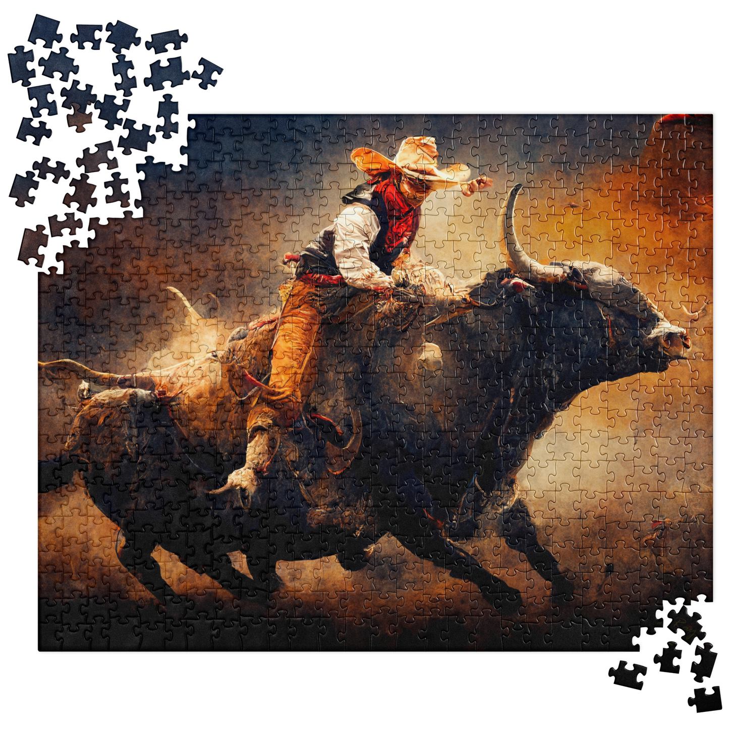 Blazing Bull ~Jigsaw Puzzle