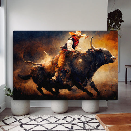 Blazing Bull ~Thin Canvas