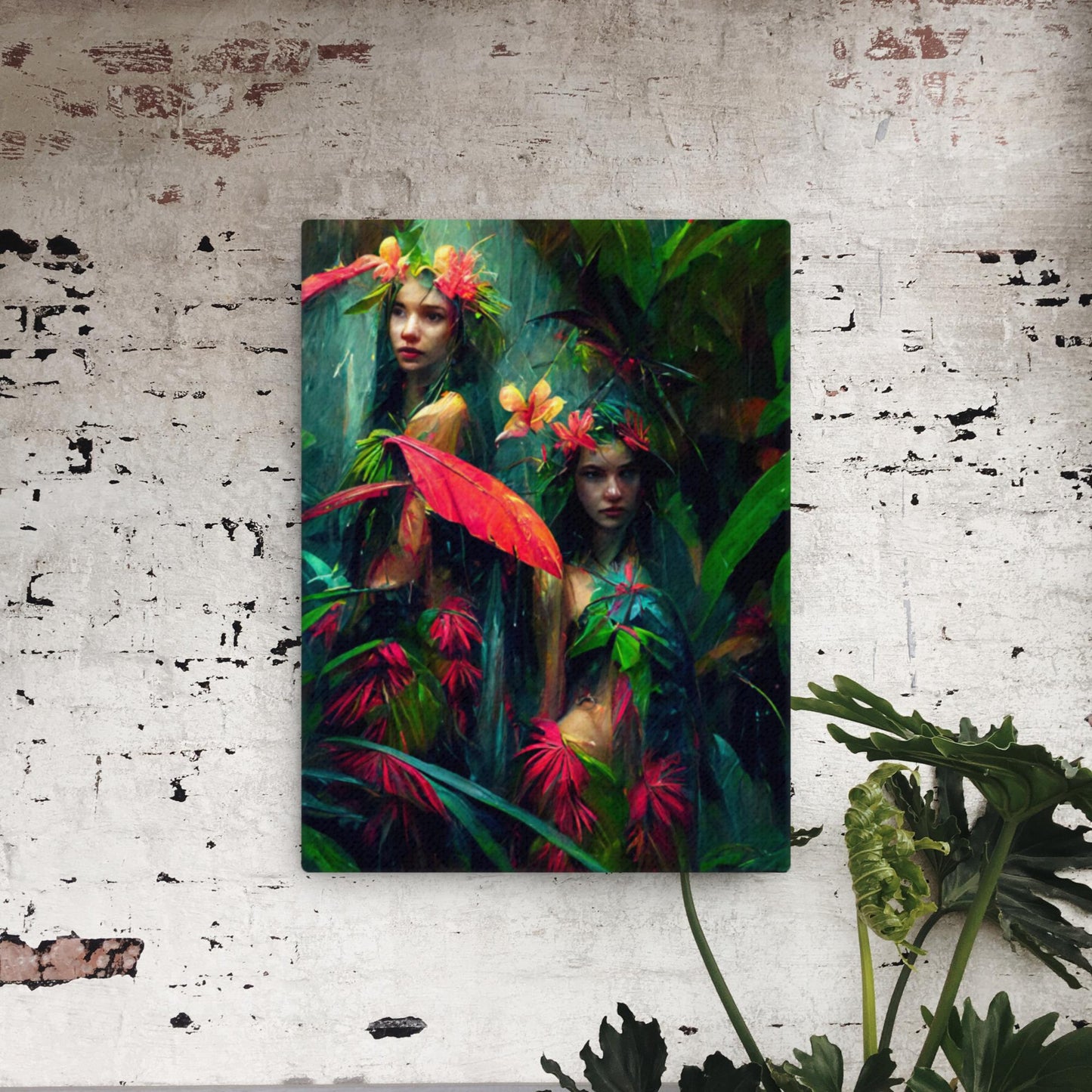 Enchanted Jungle: A Portrait of Feminine Grace