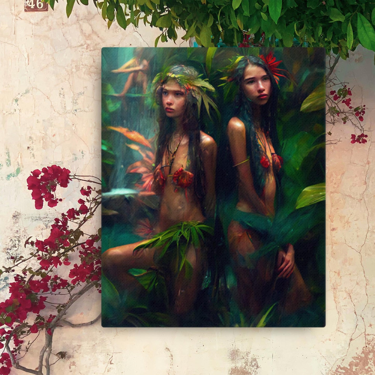 Jungle Dreams: A Lush and Inviting Artwork