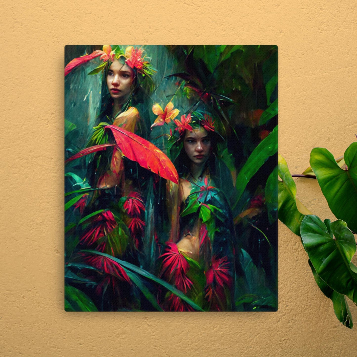 Enchanted Jungle: A Portrait of Feminine Grace