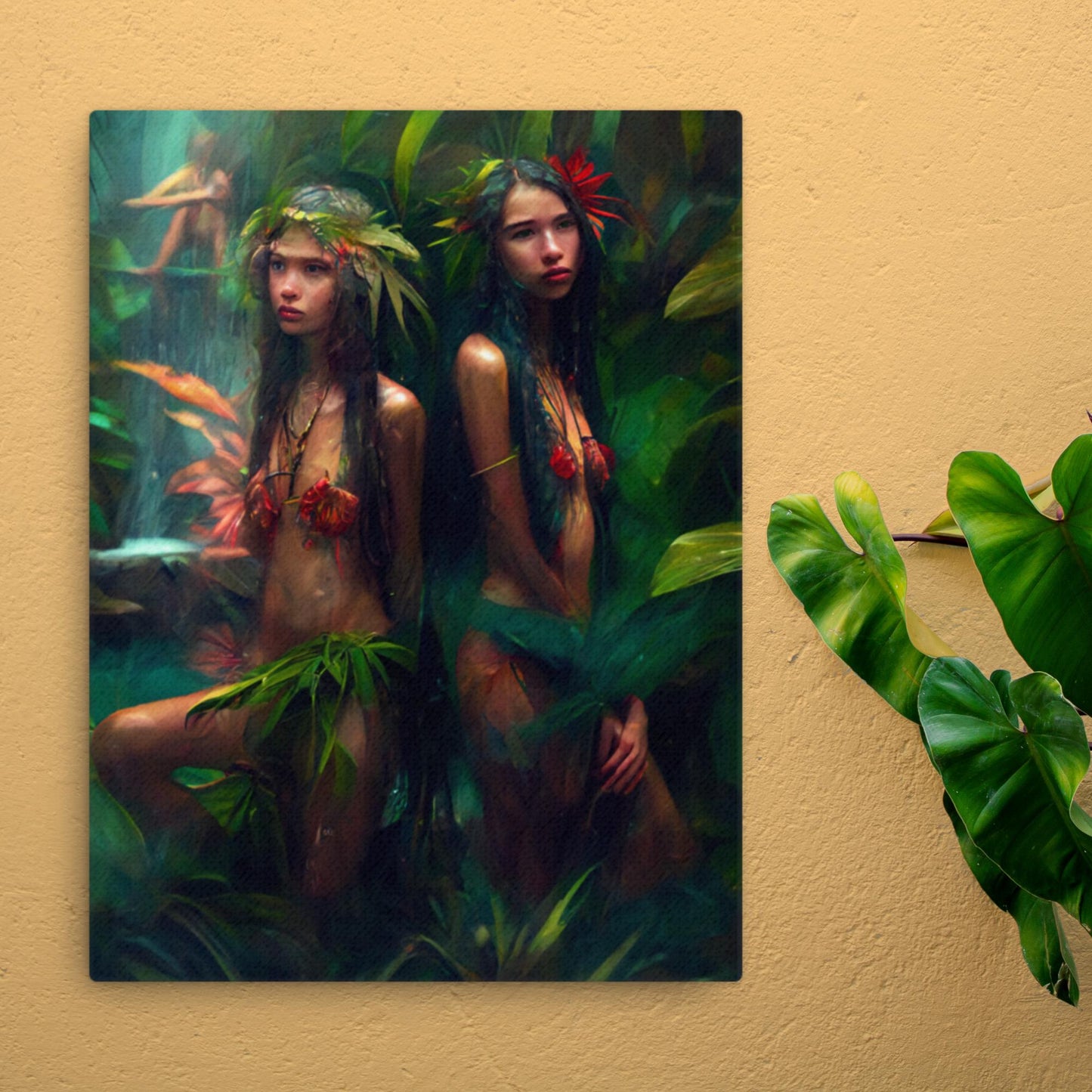 Jungle Dreams: A Lush and Inviting Artwork