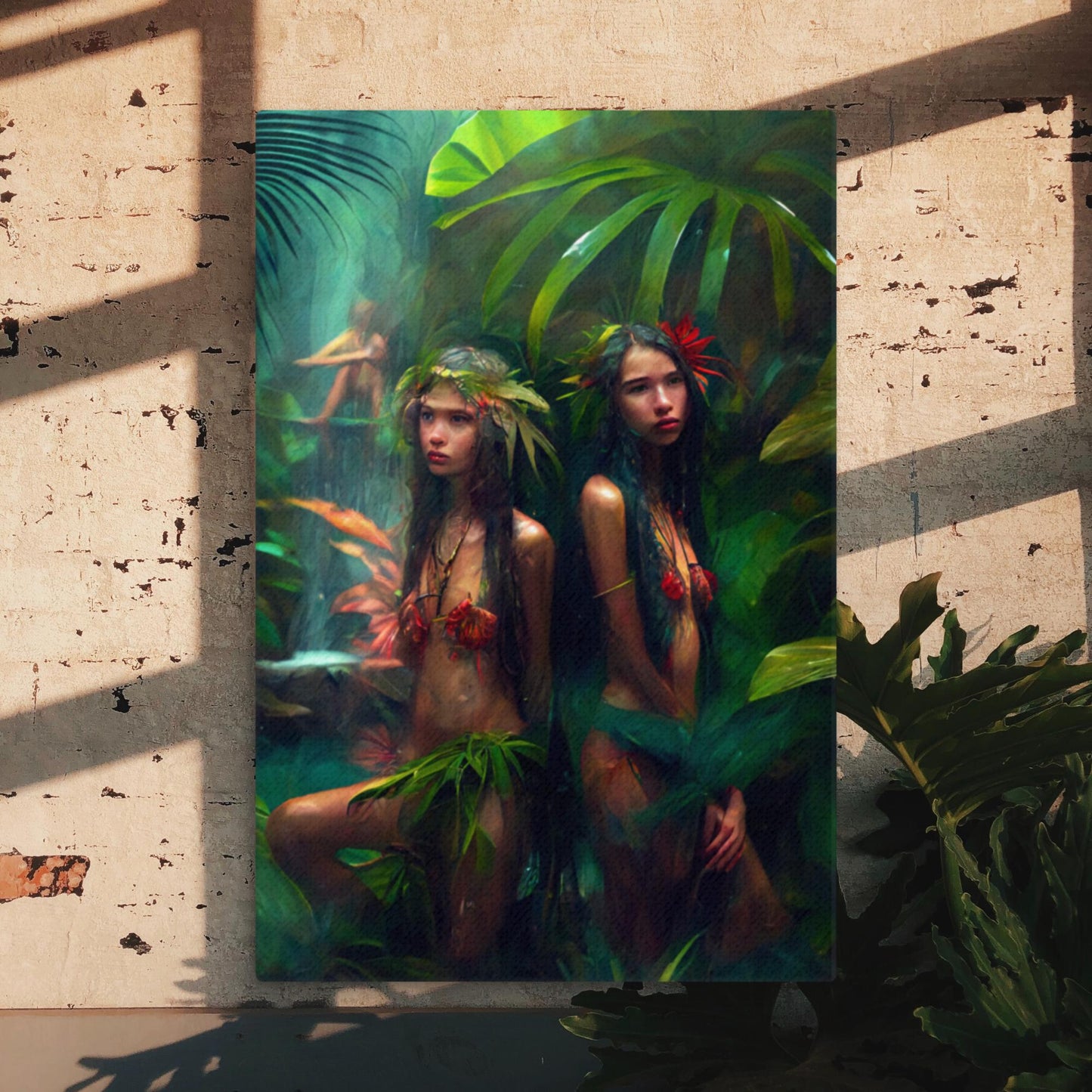 Jungle Dreams: A Lush and Inviting Artwork